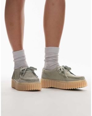 Clarks Torhill Bee Shoe - Green