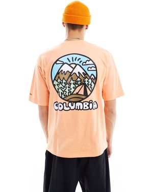 Columbia – hike happiness ii – t-shirt - Orange