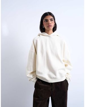 TOPSHOP Sudadera Con Capucha Ultimate De -Blanco