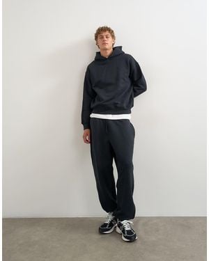 TOPMAN Heavyweight baggy Fit Cuffed jogger - White