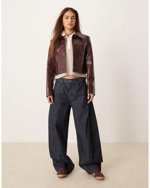Abercrombie & Fitch Bubble baggy Jean - Blue