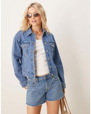 ASOS Denim Western Jacket - Blue