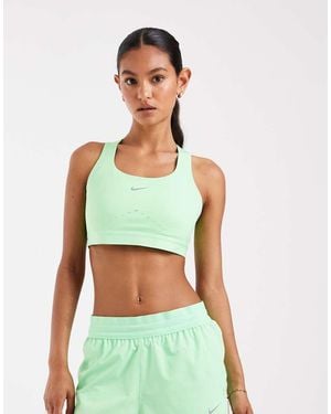 Nike Reggiseno Sportivo Ad Alto Sostegno Swift - Verde