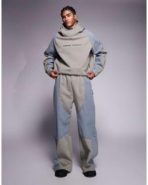 nike foundation cuffed fleece joggers grey