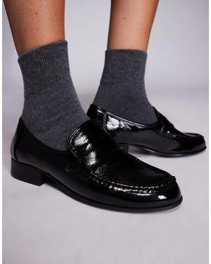 Public Desire Haboo Loafers - Black