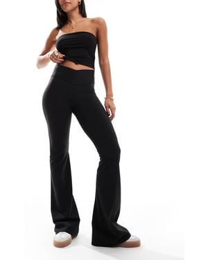 PacSun Crossover Stretch Flares - Black