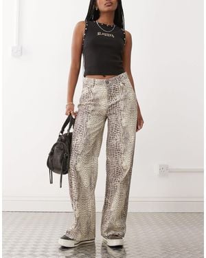 The Ragged Priest baggy Fit Jeans - Natural