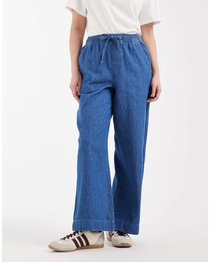 New Look – jeanshose aus chambray - Blau