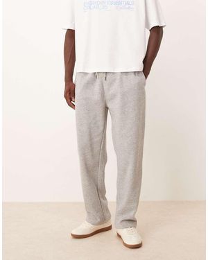 Brave Soul Wide Leg Joggers - Natural