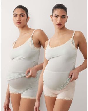 Lindex Maternity - lot - Gris