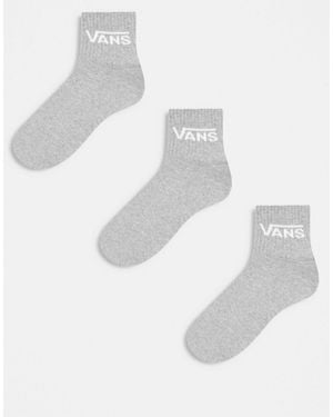 Vans – 3er-pack klassische crew-socken - Weiß