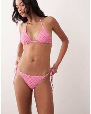 Cotton On Triangle Bikini Set - Red