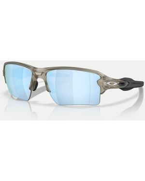 Oakley – flak® 2.0 – rechteckige, polarisierte xl-sonnenbrille - Blau
