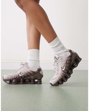Nike Shox Tl Trainers - Brown