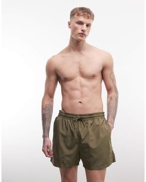 Collusion – mittellange badeshorts - Grün