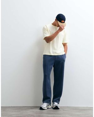 Hollister Essential Logo Open Cuff jogger - Blue