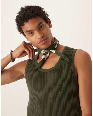 Abercrombie & Fitch Bandana Estampado De - Verde