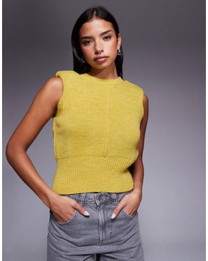 River Island – strickpullunder - Grün