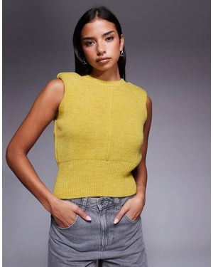 River Island – strickpullunder - Grün