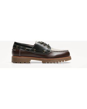 Bershka – bootsschuhe - Weiß