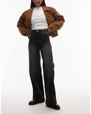 Abrand Jeans 94 High Rise Wide Leg Jeans - White