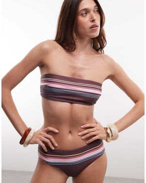 ASOS Skylar Low Rise Swim Short - Brown