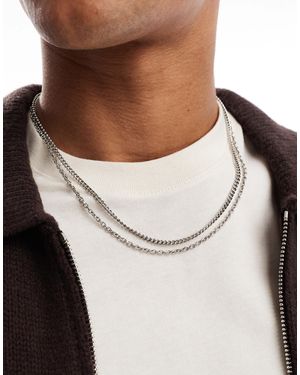 Classics 77 Double Row Chain Necklace - Brown