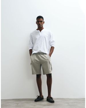 Only & Sons Cargo Sweat Short - White
