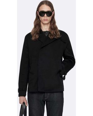 AllSaints Milford Twill Jack - Zwart