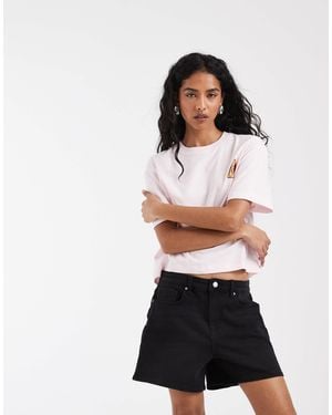 ONLY Denim Shorts With Stretch - White