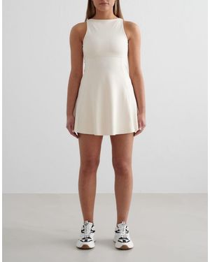 Aim'n Vestido De Cuello Alto Sense De - Blanco