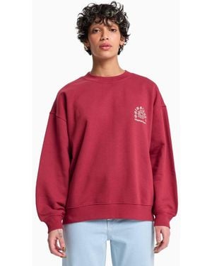 Quiksilver Standard Crew Neck - Red