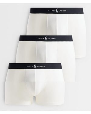 Polo Ralph Lauren Boxer Classici Con Elastico Logato, Confezione Da 3, Bianchi - Bianco