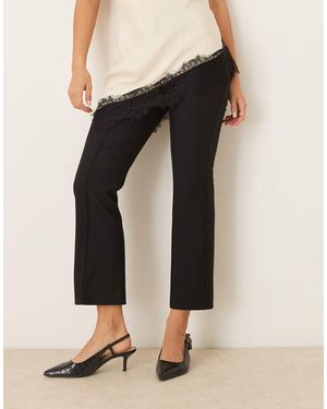 ASOS Tailored Kick Flare Pants - Black