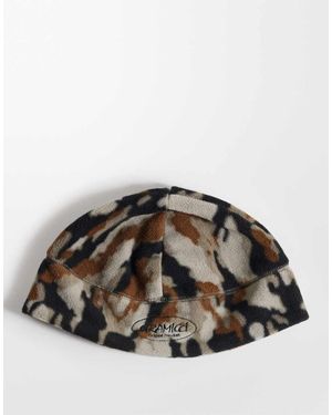 Gramicci Thermal Fleece Camo Beanie - Brown