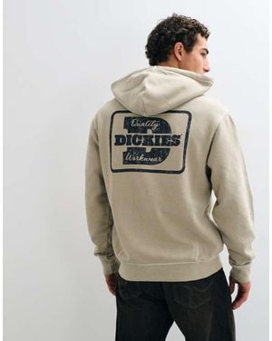 Dickies Minden Full Zip Hoodie - Natural