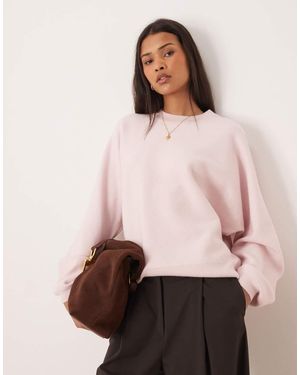 Gina Tricot Crew Neck Knitted Jumper - Pink