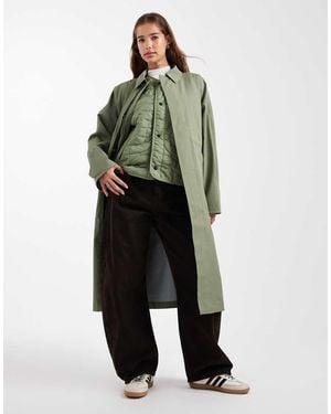 The North Face City 3In1 Longline Raincoat And Gilet - Green