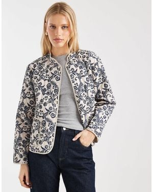 Vero Moda Quilted Jacket - Gray