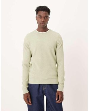 Mango Cotton Mix Knitted Jumper - Natural