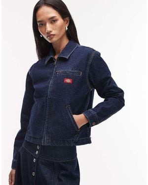 Dickies Denim Painter Jacket - Blue