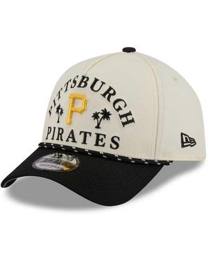 KTZ Pittsburgh Pirates 9forty Logo Cap With Contrast Peak - Multicolour