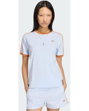 adidas Originals Summer Glow Advanced Three Stripes Tee - White