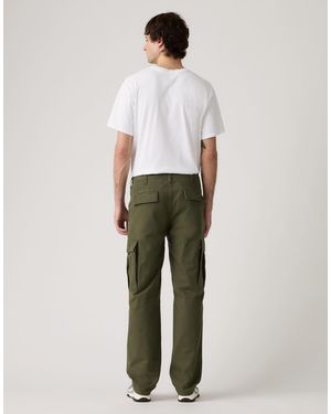 Levi's Xx Cargo Straight Trousers - White