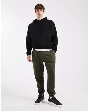ASOS Essentials Tapered jogger - Black