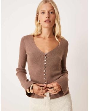 Pretty Lavish Cardigan - Neutro