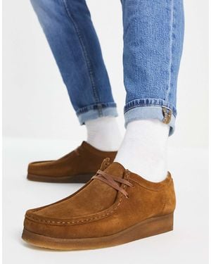 Clarks Wallabee Shoes - Blue