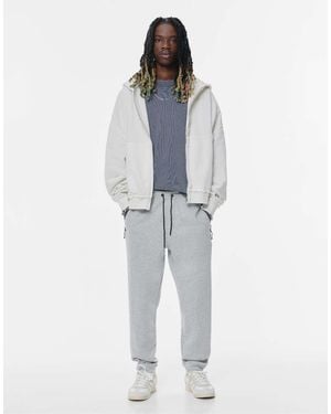 Pull&Bear Tracksuit Jogger Trousers - Grey