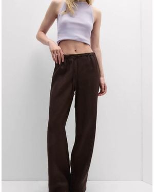 Intimissimi The Pure Linen Trousers - Brown