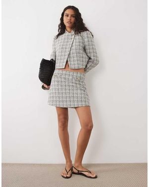 Miss Selfridge Skirt - Grey